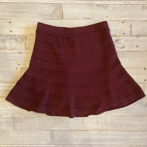 Rebecca Minkoff Ruffle Hem Mini Skirt - image 1